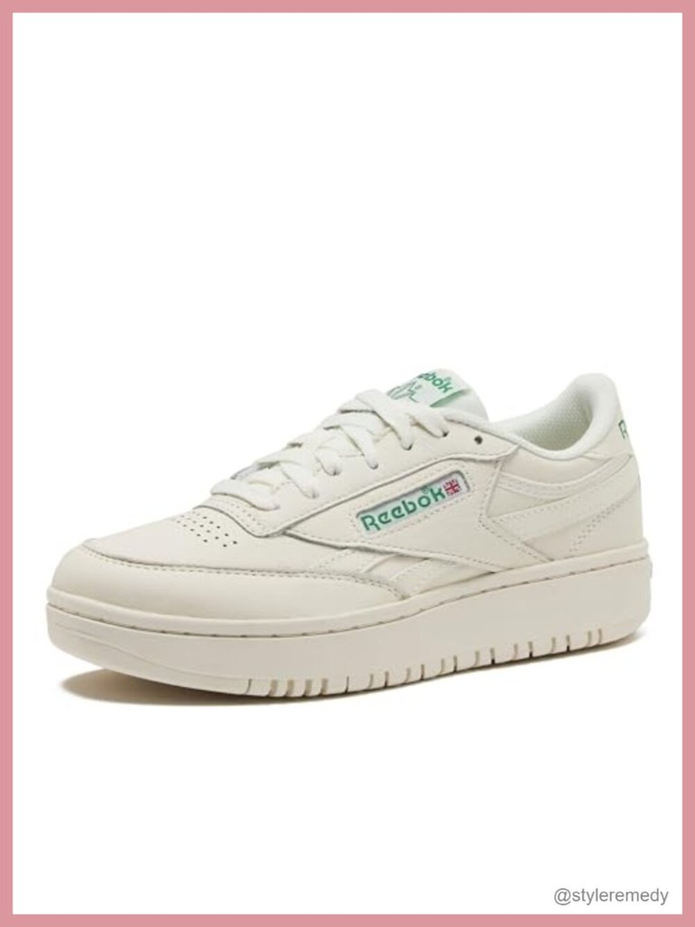 Platform Tennis Sneakers Leather Women's Casual Walking Shoes Lace-Up